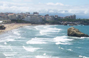 Destination Biarritz Vue de Biarritz