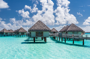 Destination Bora Bora en Polynésie Française Vue de Bora Bora