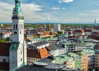 Vue des toits de Munich