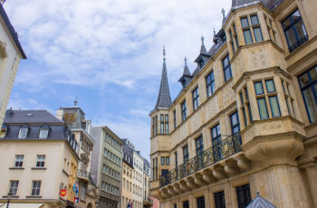 Vue du centre-ville de Luxembourg